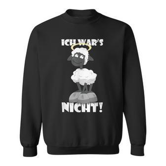 Das Schaf War Es Nicht Oder Ich Wars Nicht Süßsheep German S Sweatshirt - Seseable