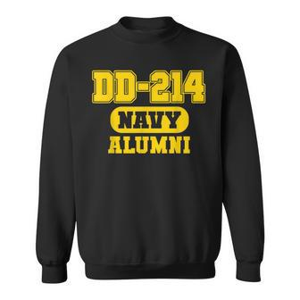 Dd214 Us Us Navy Alumni Sweatshirt - Monsterry