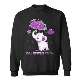 Dementia Awareness Elephant Sweatshirt - Thegiftio UK