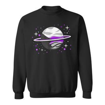 Demisexual Outer Space Planet Demisexual Pride Sweatshirt - Monsterry