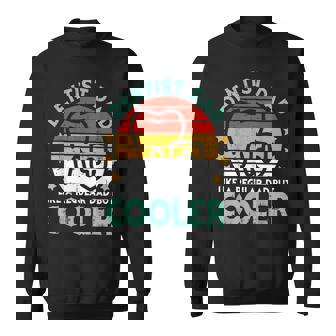 Dentist Dad Fathers Day Retro Dental Papa Grandpa Men Sweatshirt - Thegiftio