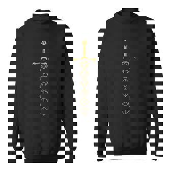 Dés Épéeintage Rétro Table Rpg Jeu De Rôle Nerd Sweater e - Cadeauxyz