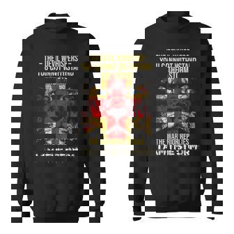 The Devil Whispers You Cannot Withstand The Storm Sweatshirt - Thegiftio UK