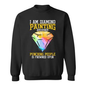 Diamond Painting Lover Tools Pen Diamond Artist Painter Sweatshirt | Mazezy UK