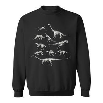 Dinosaur Skeleton And Dino Bones Sweatshirt - Monsterry DE
