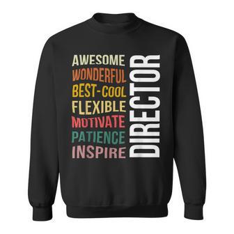 Director Appreciation Inspire Sweatshirt - Monsterry