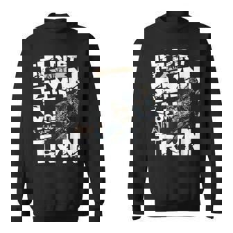 If Dirt Ain't Flyin You Ain't Tryin Dirt Bike Mx Bike Rider Sweatshirt - Monsterry
