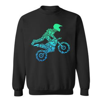 Dirt Bike Rider Motocross Enduro Dirt Biking Sweatshirt | Mazezy