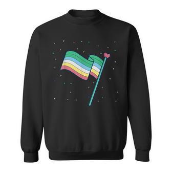 Disability Pride Flag Disabilities Month Disability Sweatshirt - Monsterry UK