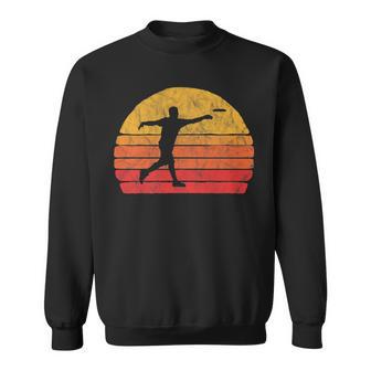 Disc Golf Distressed Retro 80S Style Vintage Sweatshirt - Monsterry DE