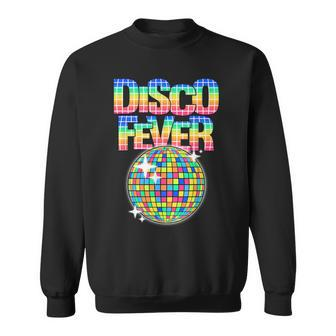 Disco Ball Themed Vintage Disco Fever Dancing Sweatshirt - Thegiftio UK