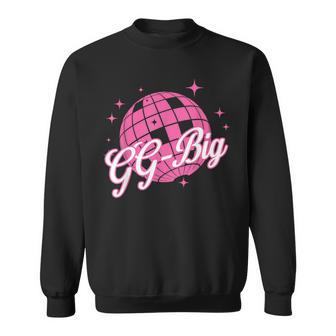 Disco Ball Retro Gg-Big Little Era Sorority Reveal Retro Sweatshirt - Thegiftio UK