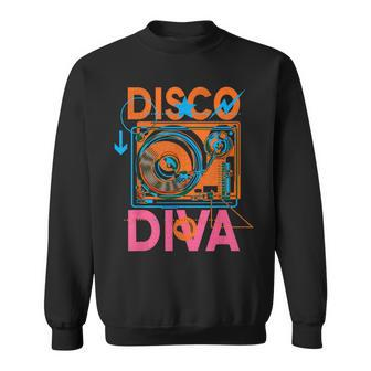 Disco Diva 60S 70S 80S Costume Party Sweatshirt - Monsterry CA