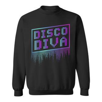 Disco Diva Retro 70S Vintage 80S Sweatshirt - Monsterry