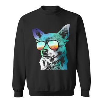 Disco Groovy Chihuahua Sweatshirt | Mazezy