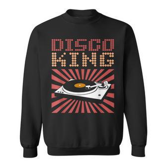 Disco King 70S Disco Themed Vintage Retro Sweatshirt - Monsterry