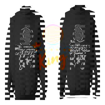 Disco King Espejo Ball Old School Retrointage Disco Dj Top Camisa de entrenamiento - Regaloses