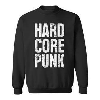 Distressed Punk Rock Band & Hardcore Punk Rock Sweatshirt - Monsterry UK