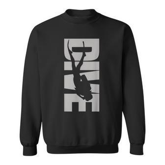 Dive Scuba Diving Graphic Scuba Diving Sweatshirt - Thegiftio UK