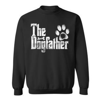 The Dogfather Dog Dad Father's Day Sweatshirt | Mazezy CA