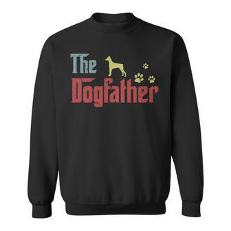 The Dogfather Dog Doberman Pinscher Sweatshirt | Mazezy