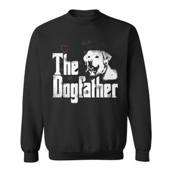 The Dogfather Labrador Dad T Fathers Day Sweatshirt | Mazezy
