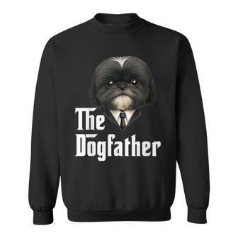 The Dogfather Shih Tzu Dad Shih Tzu Papa Lustiger Hundebesitzer Sweatshirt - Geschenkecke