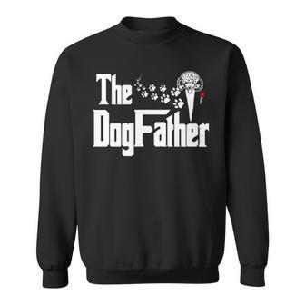 The Dogfather Poodle Face Sweatshirt | Mazezy