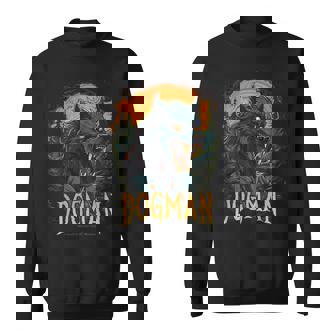 Dogman The Legend Cryptid Creature Werewolf Cryptozoology Sweatshirt - Thegiftio UK