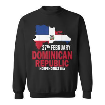 Dominican Independence Day Dominican Republic Flag And Map Sweatshirt - Seseable