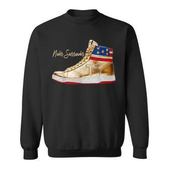 Donald Trump Patriotic Sneakers Pro Trump 2024 Sweatshirt - Seseable