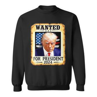 Donald Trump Shot Wanted For US President 2024 Sweatshirt - Monsterry UK
