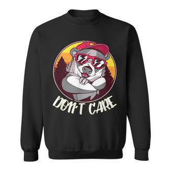 Don't Care Honey Badger Sweatshirt - Monsterry AU