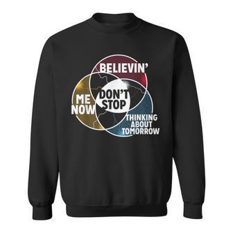 Don't Stop Venn Diagram Sweatshirt - Monsterry AU