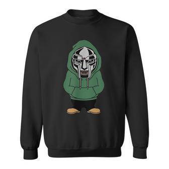 Doom Mask Super Villain All Caps Rap Sweatshirt | Mazezy AU