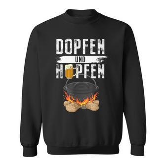 Dopfen & Hopfen Dutch Oven Bbq Sweatshirt - Seseable