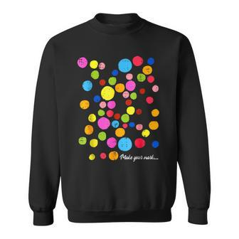 Dot Day Make Your Mark Polka Dot For Boys Girls Sweatshirt - Thegiftio UK