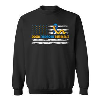 Down Right Perfect World Down Syndrome Awareness Day 3 21 Sweatshirt | Mazezy