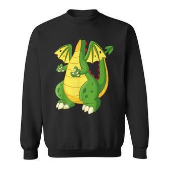 Dragon Green Dragon Costume Sweatshirt - Monsterry DE