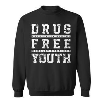 Drug Free Youth Crew Straight Edge Drug Free Sweatshirt - Monsterry CA