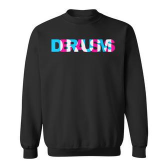 Drum N Bass Edm Rave Dance Music Headbanger Raver Glitch Sweatshirt - Monsterry CA