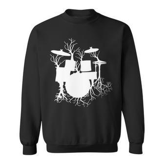 Drums Tree Of The Drummer Sweatshirt | Mazezy