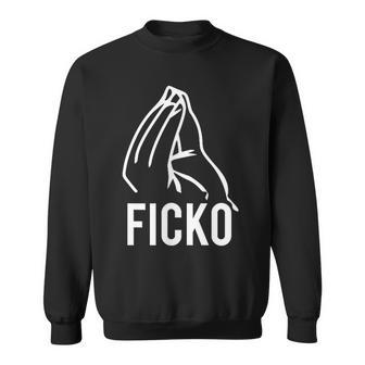 Du Ficko Wage Italian Gesture Sweatshirt - Seseable