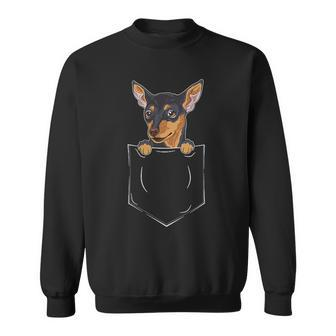 Dwarf Pinscher Bag Dog Pet Dog Dwarf Pinscher Sweatshirt - Seseable