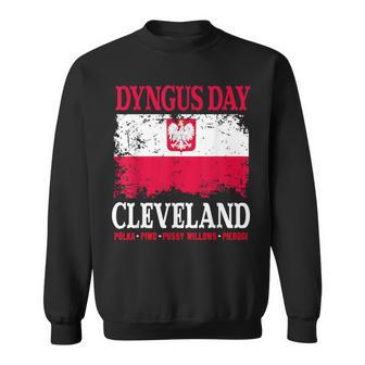 Dyngus Day Cleveland Apparel Polish Pride Polska Flag Sweatshirt - Monsterry CA