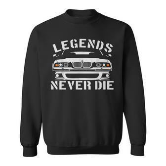 E39 5Er Legends Die Nie Sweatshirt - Seseable