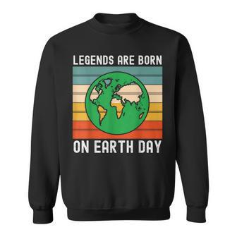 Earth Day Is My Birthday Earth Day Birth Day Party Women Sweatshirt | Mazezy AU