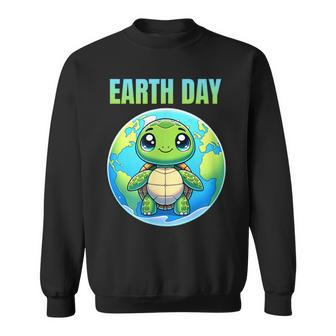 Earth Day Restore Earth Turtle 2024 Sweatshirt - Seseable