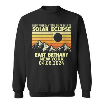 East Bethany New York Total Solar Eclipse 2024 Sweatshirt - Monsterry CA