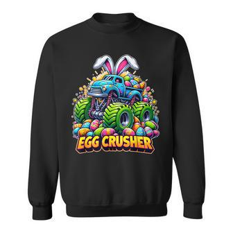 Easter Bunny Monster Truck Easter Day Toddler Sweatshirt - Monsterry DE